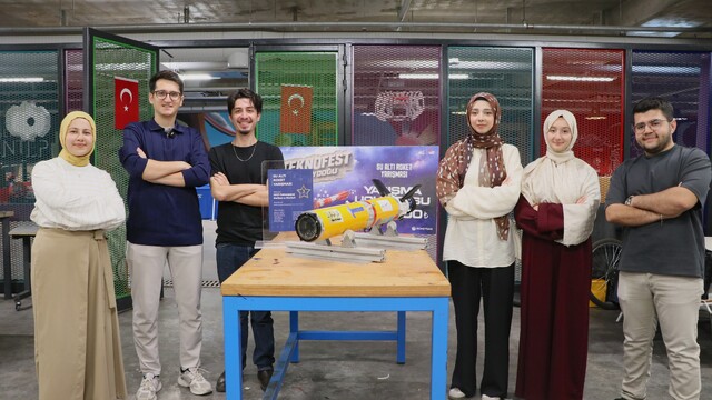 Teknogaraj Meftun-u Rocket Takımı, üçüncü oldu