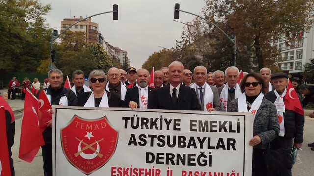 TEMAD Eskişehir İl Başkanlığı üyeleri yürüdü