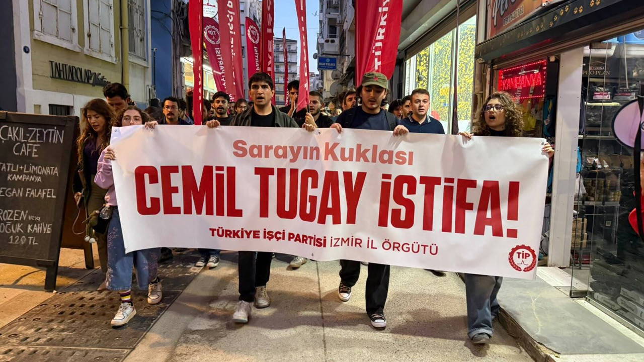 TİP, Cemil Tugay'ın AKP'ye katılımını protesto etti