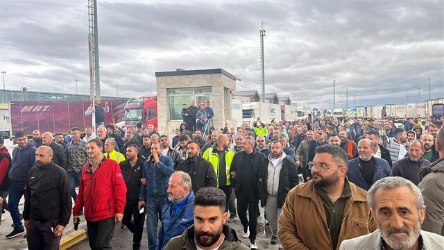 TIR şoförleri Schengen vizesi sorununu dile getirdi