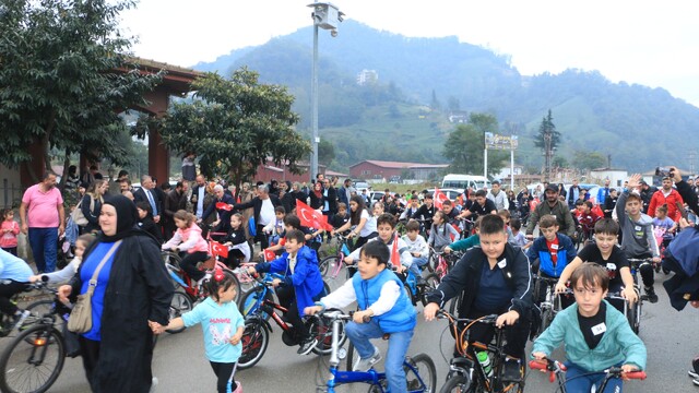 Trabzon'da Cumhuriyet Bayramı dolayısıyla etkinlik yapıldı