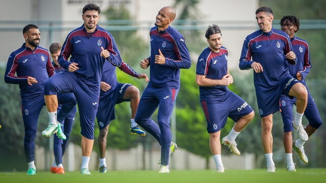 Trabzonspor, Çaykur Rizespor maçı hazırlıklarını sürdürüyor
