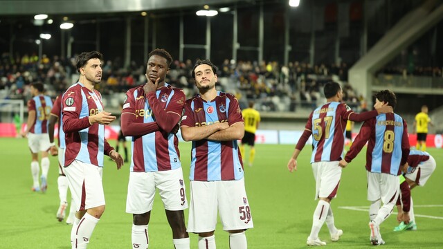 Trabzonspor, UEFA Konferans Ligi'ne galibiyetle başladı
