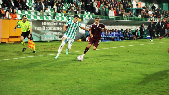 Trendyol 1. Lig'de Bodrum FK, Bandırmaspor'u 2-1 yendi
