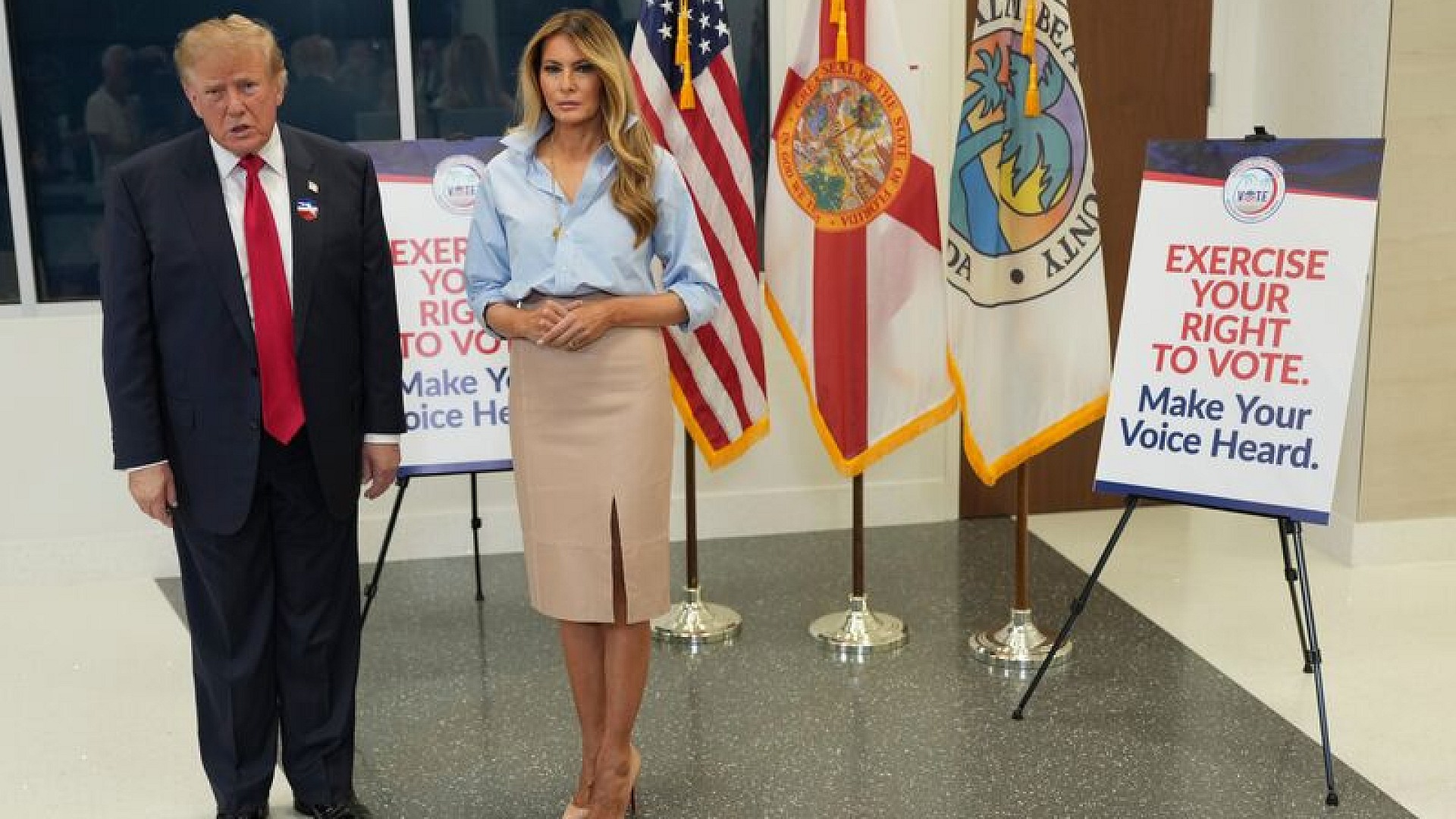 Trump, Florida'da erken oyunu kullandı