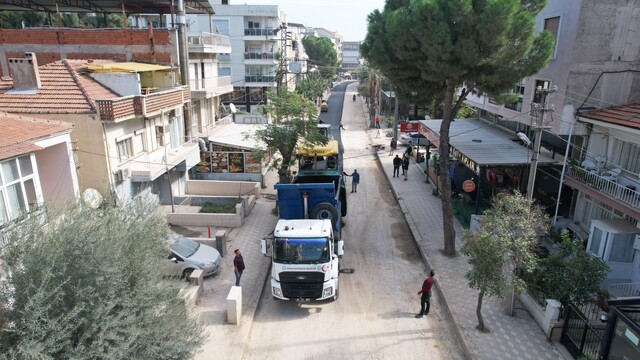 Turgutlu'da Türkmen Yolu'na 3 bin ton sıcak asfalt dökülecek