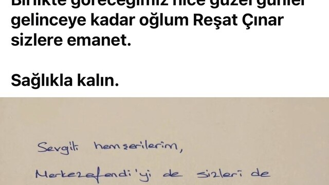 Tutuklanan Merkezefendi Belediye Başkanı Doğan'dan mesaj