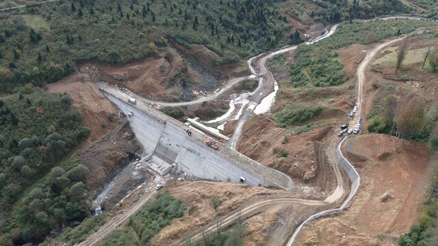 Uçarsu Göleti Trabzon'un su ihtiyacını karşılayacak