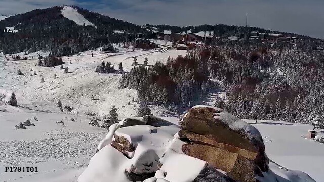 Uludağ'da kar kalınlığı 20 santimetreye ulaştı