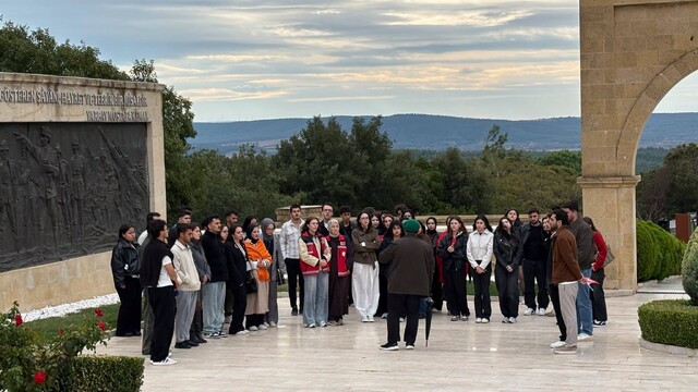 Üniversite öğrencileri Çanakkale ruhunu yerinde yaşadı
