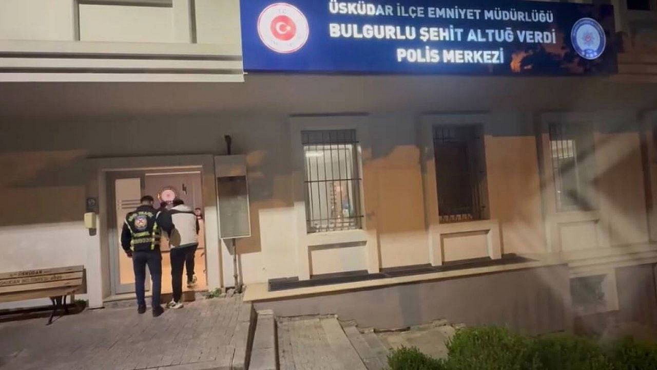 Üsküdar'da maganda yakalandı, 180 bin lira ceza