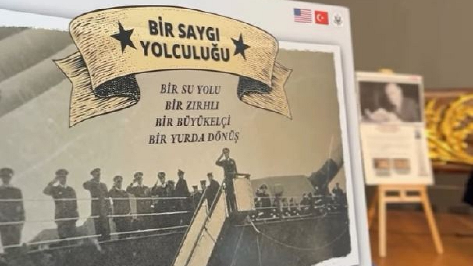 USS Missouri, Türkiye'nin yanında durduğunu simgeliyor