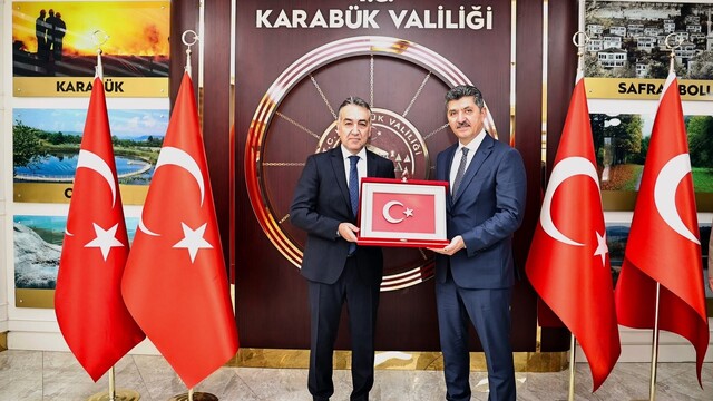 Vali Oktay Çağatay, KTSO yönetimini makamında kabul etti
