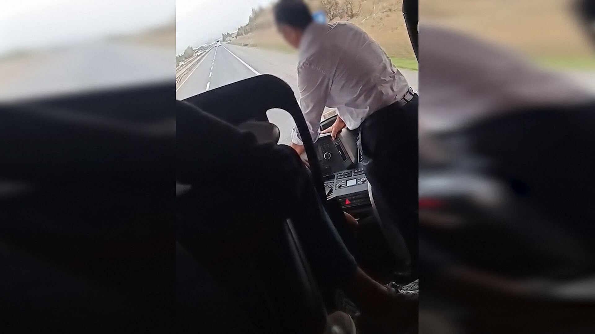 Van'dan Bursa'ya giden otobüste şoförler yer değiştirdi