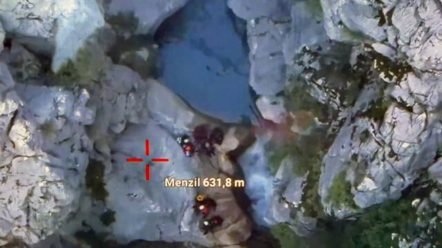 İHH gönüllüleri için Yazılı Kanyon'da kurtarma çalışmaları