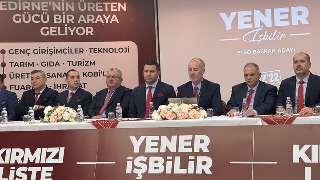 Yener İşbilir, ETSO başkanlığı için adaylığını açıkladı