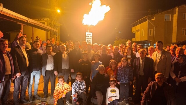 Yenice'de Kalaycılar ve Fatih mahallelerine doğal gaz geldi