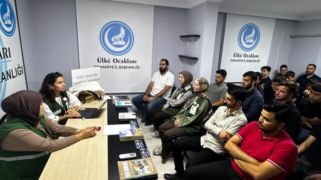 Yeşilay Osmaniye Şubesi bağımlılıkla mücadele programı