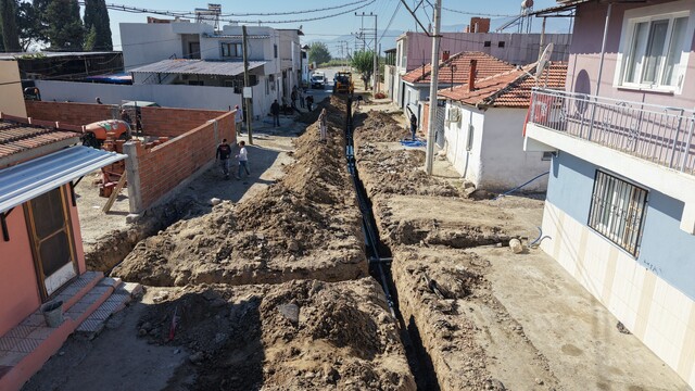 Yeşilköy Mahallesi'nde 40 yıllık su altyapısı yenilendi