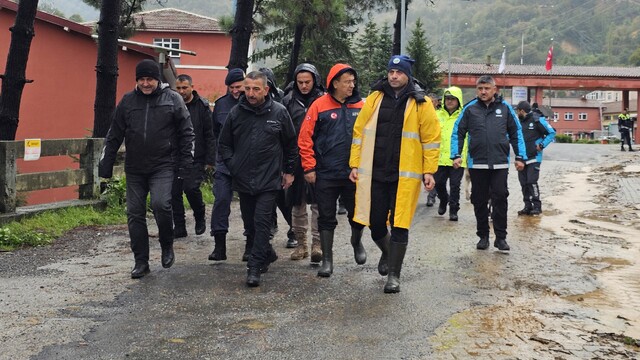 Zonguldak'ta son 24 saatte 150 kilogram yağış kaydedildi