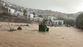 Bodrum'da sağanak yağış etkili oldu, Koyunbaba'da su baskını