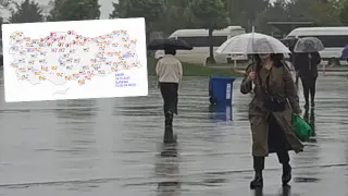 Meteoroloji'den sağanak uyarısı: 2 bölgede yağış bekleniyor