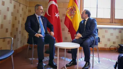 Bakan Fidan, İspanyol mevkidaşı ile tren kazasını görüştü