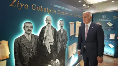 Ziya Gökalp’in fikri mirası Millî Kütüphane'de sergilendi