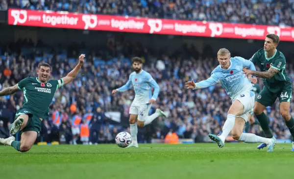 Brighton, Manchester City'yi 1-0 mağlup ederek 3 puan aldı