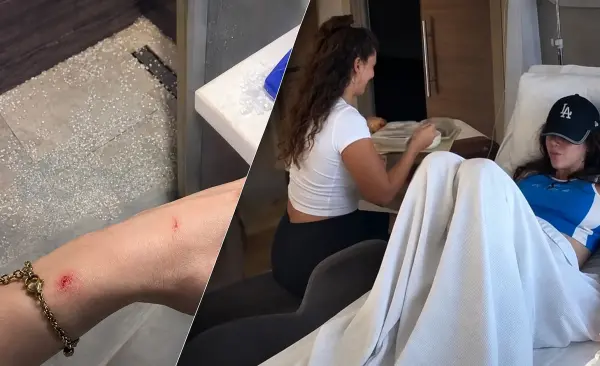 Nefise Karatay evinde duş kabiniyle kaza geçirdi