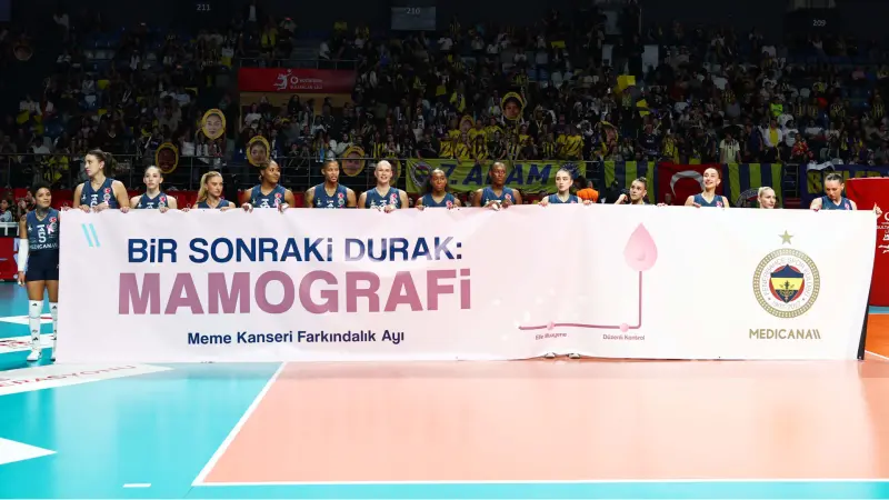 Fenerbahçe voleybol takımından erken tanı için çağrı yapıldı