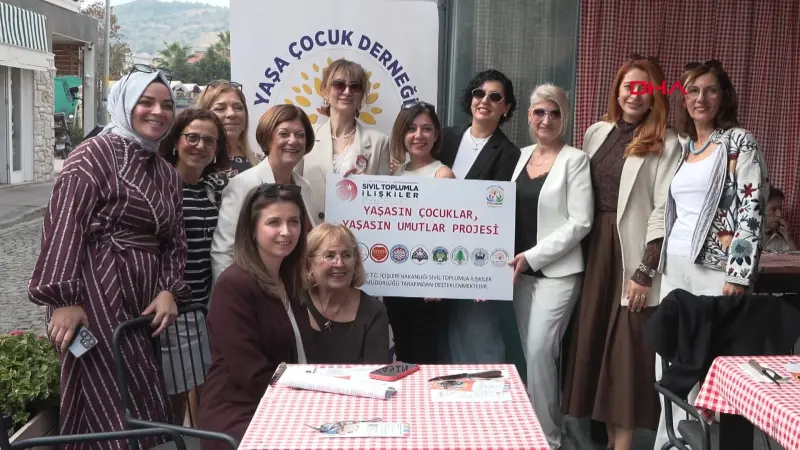 İzmir'de onkoloji hastası çocuklar için proje başlatıldı